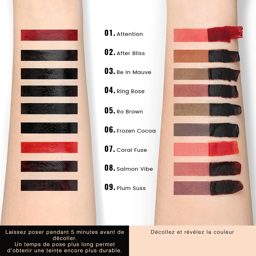 Peel Off Lip Liner couleur intense longue tenue